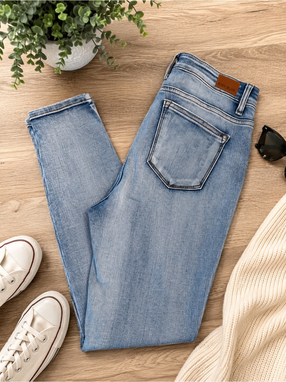 Judy Blue Light Blue Skinny Jeans